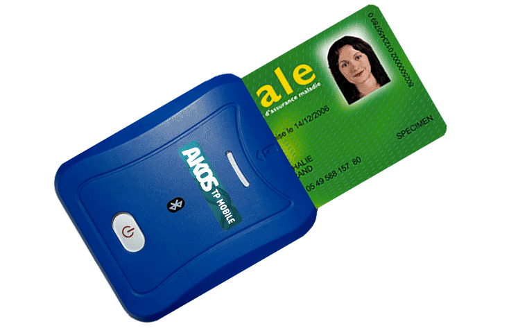Le lecteur de carte vitale Bluetooth